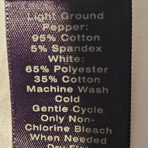 Ann‎ Taylor Woman’s Top, Size Large Eyelet stripe - Picture 8 of 9